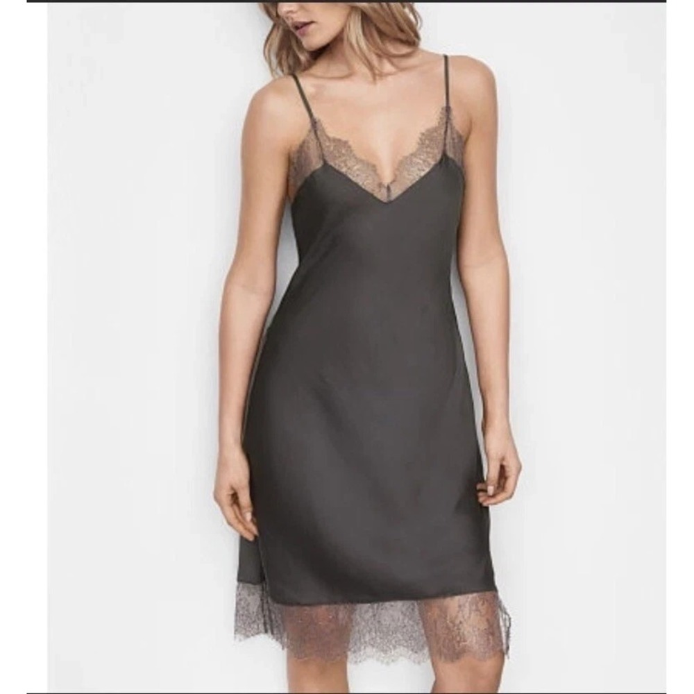 Vintage Victoria's Secret Dream Angel Lace Satin Slip Chemise Women's Small